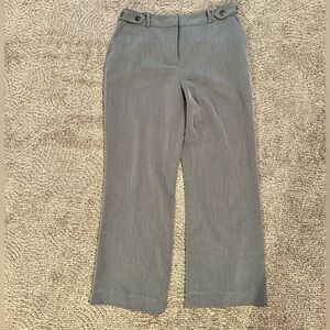 Grey wide leg trousers 12p